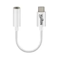 Cable Usb-C Macho A Miniplug 3,5Mm Hembra 10Cm Nisuta