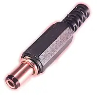 Ficha Dc Hueco 5,5 X 2,5 X 9,5 Mm Plug Macho Ficha Dc Hueco 5,5 X 2,5 X 9,5 Mm Plug Macho