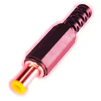 Ficha Dc Hueco 5 X 3,5 X 10 Mm C/ Pin Central De 1 Mm Plug Macho Ficha Dc Hueco 5 X 3,5 X 10 Mm C/ Pin Central De 1 Mm Plug Macho