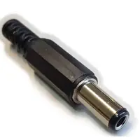 Ficha Dc Hueco 6,3 X 3,1 X 9,5 Mm Plug Macho Ficha Dc Hueco 6,3 X 3,1 X 9,5 Mm Plug Macho