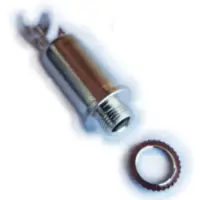 Conector Ficha Miniplug 3,5 Jack Hembra Estereo Metal Chasis Rosca Delantera Conector Ficha Miniplug 3,5 Jack Hembra Estereo Metal Chasis Rosca Delantera