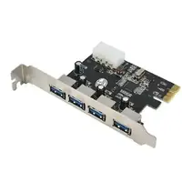 Placa Pci-E 4 Puertos Usb 3,0 Noganet Usb-304 Placa Pci-E 4 Puertos Usb 3,0 Noganet Usb-304