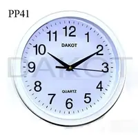 Reloj Pared Agujas Redondo 25cm Blanco Dakot