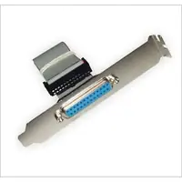 Placa Slot Trasero Paralelo Con 1 Puertos Db25 Placa Slot Trasero Paralelo Con 1 Puertos Db25