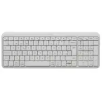 Teclado Bluetooth Logitech K250 Compacto Espanol Blanco Teclado Bluetooth Logitech K250 Compacto Espanol Blanco