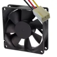Ventilador Turbina 80X80X25 Mm 3Pin 2000Rpm Ruleman 24 Volt