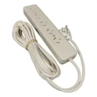 Zapatilla 4 Tomas Cable 5M Beige Doble Norma