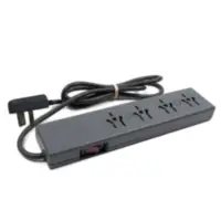 Zapatilla 4 Tomas Cable 5M Gris oscuro Multinorma Zapatilla 4 Tomas Cable 5M Gris oscuro Multinorma