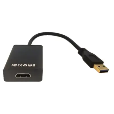 Detalles accesorios de Adaptador Conversor Usb Macho / Hdmi Hembra Belsic Adh2230