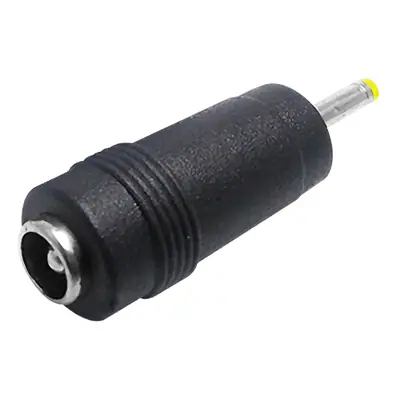 Vista lateral de Adaptador Dc Hueco 5,5 X 2,1 Mm Hembra A 2,35 X 0,7 Mm Macho