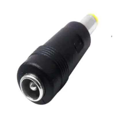 Vista lateral de Adaptador Dc Hueco 5,5 X 2,1 Mm Hembra A 4 X 1,7 Mm Macho