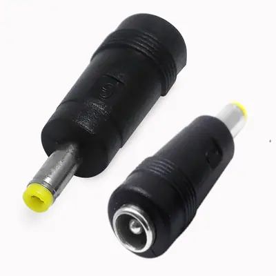 Detalles accesorios de Adaptador Dc Hueco 5,5 X 2,1 Mm Hembra A 4 X 1,7 Mm Macho