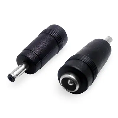 Detalles accesorios de Adaptador Dc Hueco 5,5 X 2,1 Mm Hembra A 5,5 X 2,5 Mm Macho