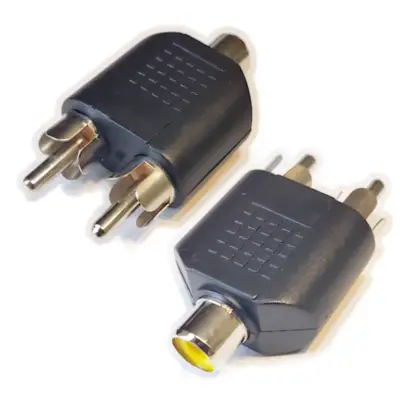 Detalles accesorios de Adaptador Rca Hembra A 2 X Rca Macho