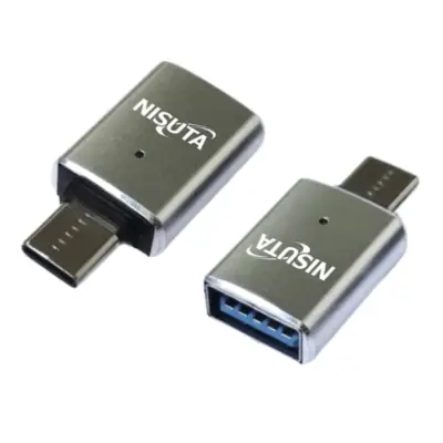 Detalles accesorios de Adaptador Usb 3.0 C Macho / Usb A Hembra Nisuta