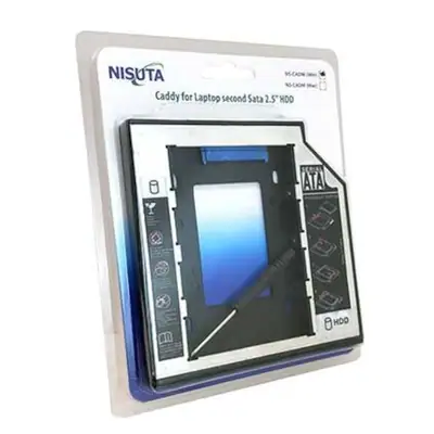 Detalles accesorios de Adaptador 2Do Disco Notebook Hdd Sata Ssd 9,5Mm Espesor Para Windows