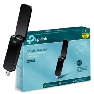 Detalles accesorios de Adaptador Wifi Usb Dual Band Tp-Link Archer T4U V3.2 Ac1300