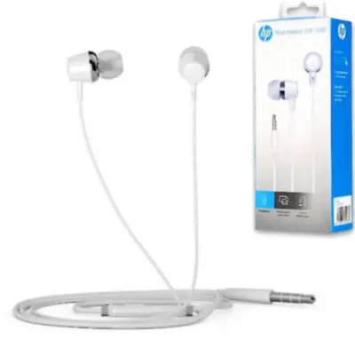 Detalles accesorios de Auricular C/Mic P/Celular Hp Dhe-7000 Intrauditivo Blanco