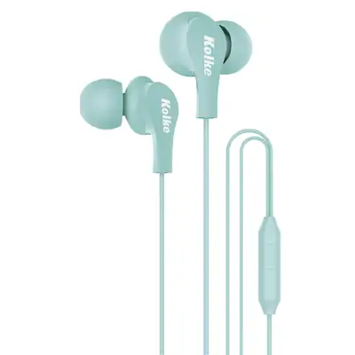 Auricular C/Mic P/Celular Kolke KAI-663 Verde