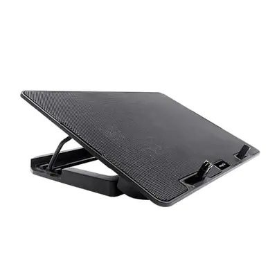 Detalles accesorios de Base Para Notebook Nisuta Nscn84 Reclinable 2 Ventiladores C/ Regulador Velocidad