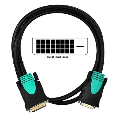 Cable Dvi-D 24+1 Macho-Macho Dual Link 1,5 Mts