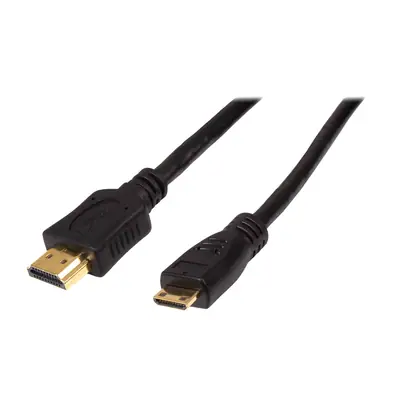 Vista lateral de Cable Mini Hdmi Macho - Hdmi Macho 1,8 Mts 1080P Noga