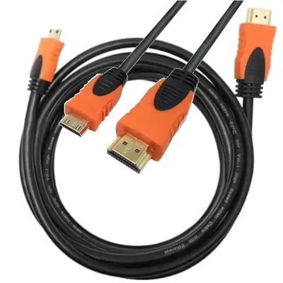 Detalles accesorios de Cable Mini Hdmi Macho - Hdmi Macho 5 Mts V 1.4 1080P