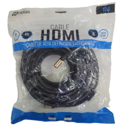 Detalles accesorios de Cable Hdmi Macho - Macho 15 Mts V2.0 Noga