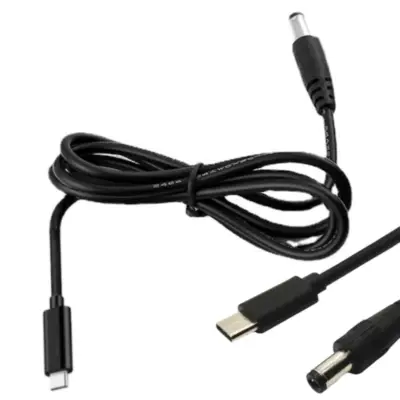 Cable Usb C Macho / Plug Dc 5,5 X 2,1Mm Largo 1,5 M