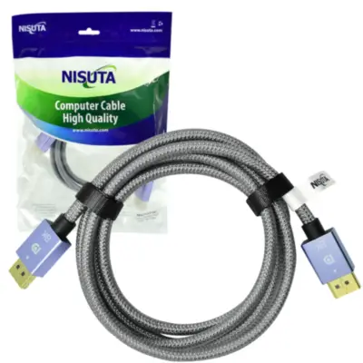 Detalles accesorios de Cable Displayport Macho-Macho 1,5 m 1.4v 240Hz y 8K 60Hz