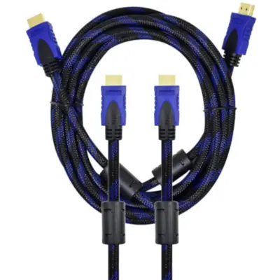 Detalles accesorios de Cable Hdmi Macho - Macho 1,5 Mts V1.4 1080P Acordonado
