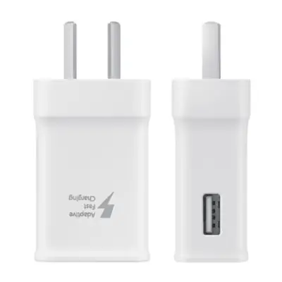 Vista lateral de Cargador 10 W Usb-A 2A Sin Cable