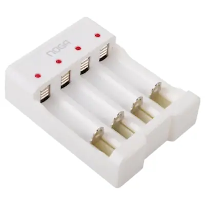 Cargador Para 4 Pilas Aa Aaa USB Noga NG-5900 USB
