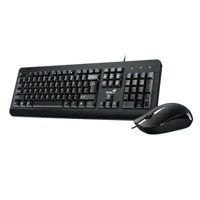 Detalles accesorios de Teclado + Mouse Usb Genius Km-160 Espanol Negro