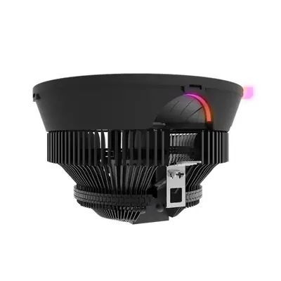 Vista lateral de Cooler Amd Am4 Am5 Gamemax Gamma 200