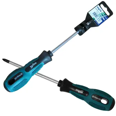 Vista lateral de Destornillador Phillips Ph2 125Mm Largo Nisuta