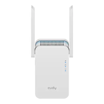 Vista lateral de Extensor Repetidor Wifi Doble banda AC1200 Mbps Cudy RE1200