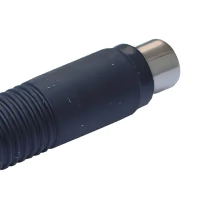 Detalles accesorios de Conector Ficha Rca Hembra Plastico Negro Calidad Superior