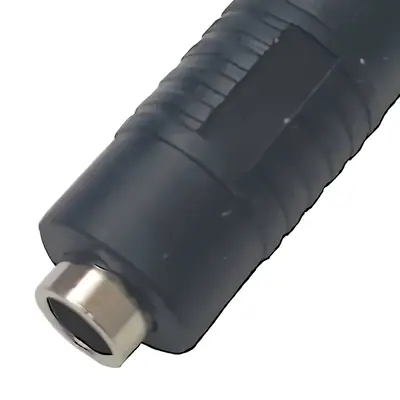 Detalles accesorios de Ficha Banana Hembra Jack A Cable Negro