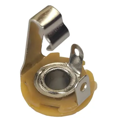 Detalles accesorios de Conector Ficha Mono Jack 6,5 Hembra Metal Chasis S/Corte Rosca