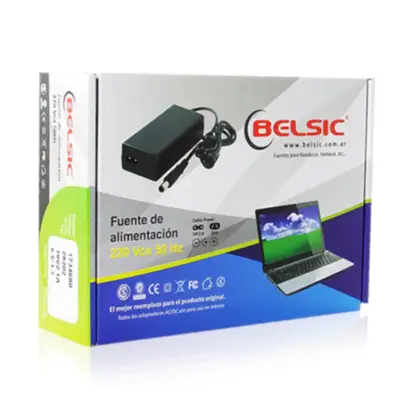 Detalles accesorios de Fuente 12 V 5 A Belsic 26340 Cargador P/Notebook Ficha 5,5 X 2,1 Mm