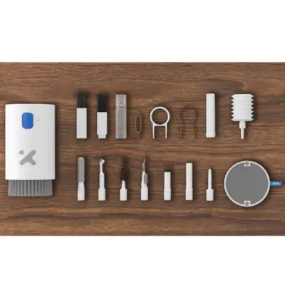 Detalles accesorios de Kit de limpieza multifuncional 20 en 1 Xtech XTA-910