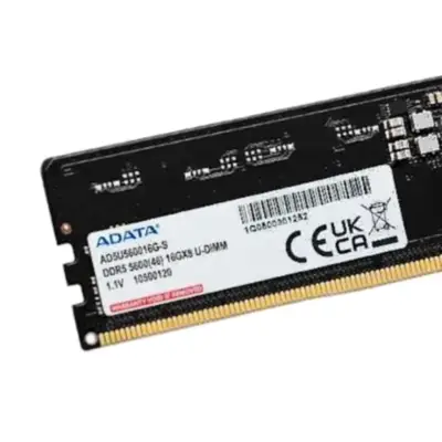 Detalles accesorios de Memoria Ddr5 16Gb Adata DDR5 5600MHz 1.10V Negro