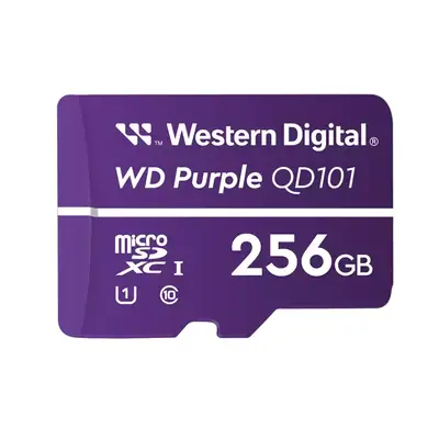 Memoria Micro Sd 256Gb Sandisk Purple Especial Videovigilancia
