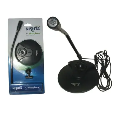 Detalles accesorios de Microfono Para Pc De Pie Nisuta Nsmic130