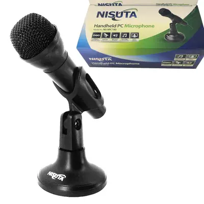 Detalles accesorios de Microfono Para Pc De Pie Nisuta NSMIC180
