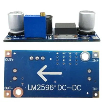 Modulo Placa Dc-Dc Step-Down De 3/35V A 1,25/30V Reg 3A Max Lm-2596 Pldc100