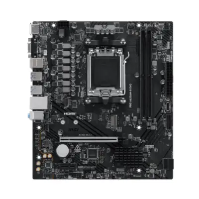 Detalles accesorios de Motherboard MSI PRO A620AM-B EVO AM5 DDR5