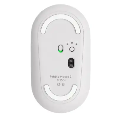 Detalles accesorios de Mouse Inalambrico Logitech M350 Pebble 2 Blanco