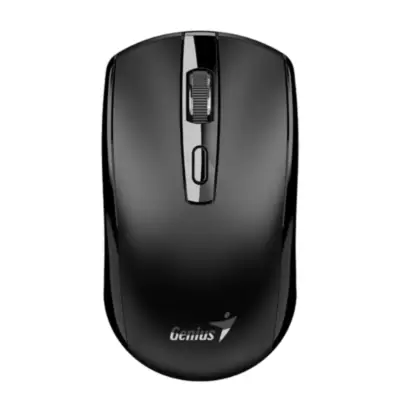 Vista lateral de Mouse Inalambrico Genius Eco-8150 Recargable Negro